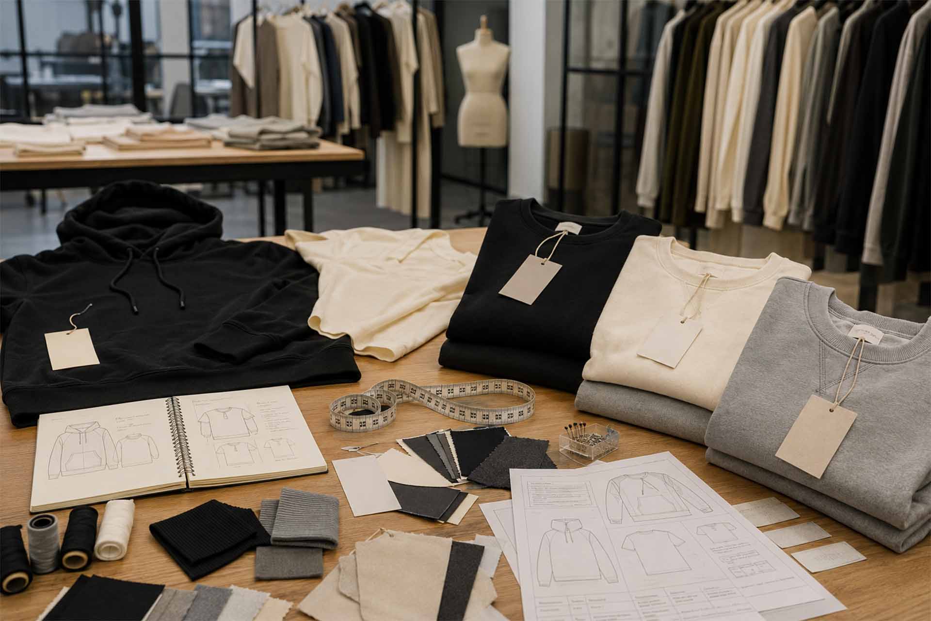 Clothing Sampling Process Before Bulk Production