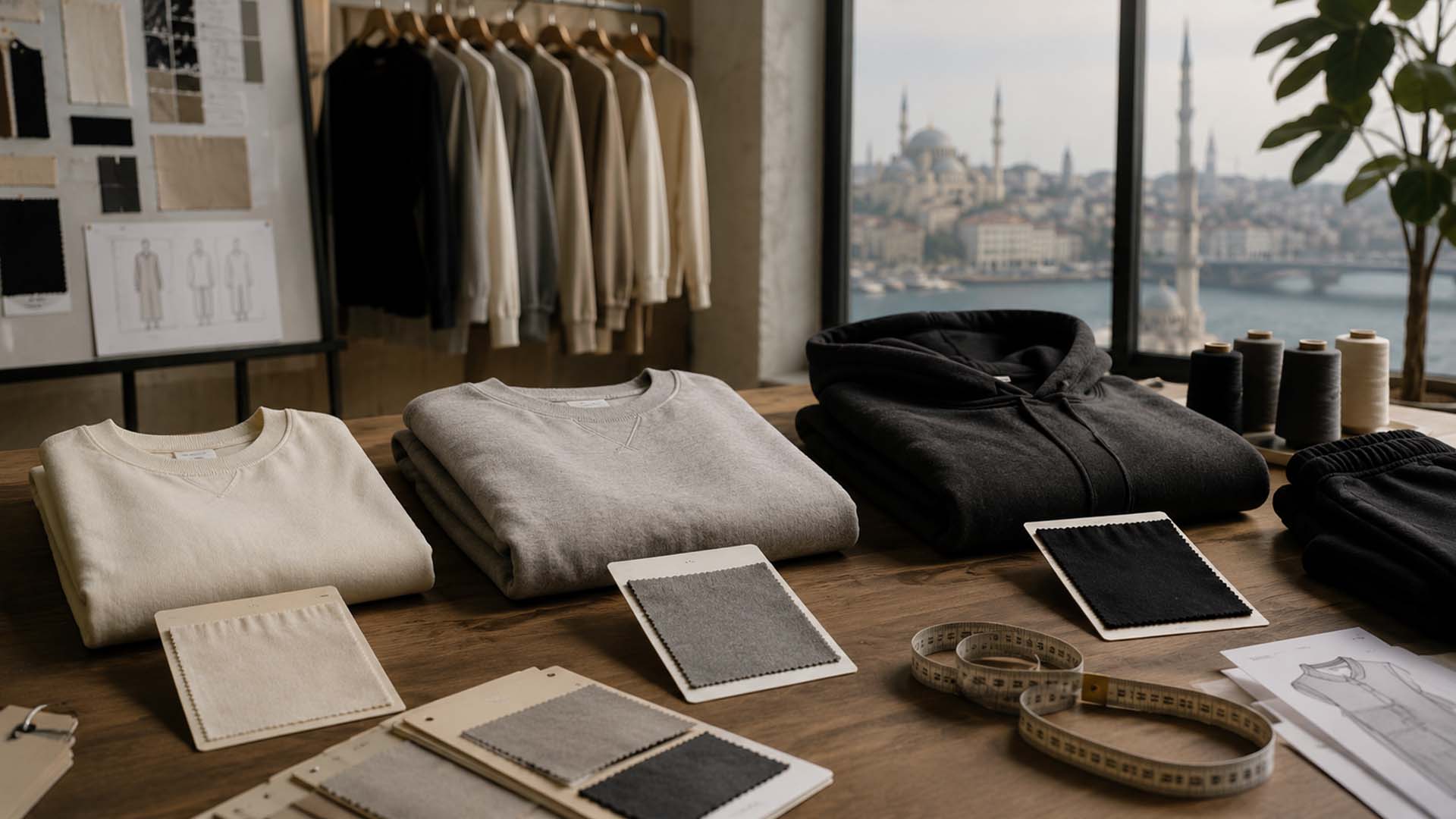 Fabric GSM explained with swatches and garment samples