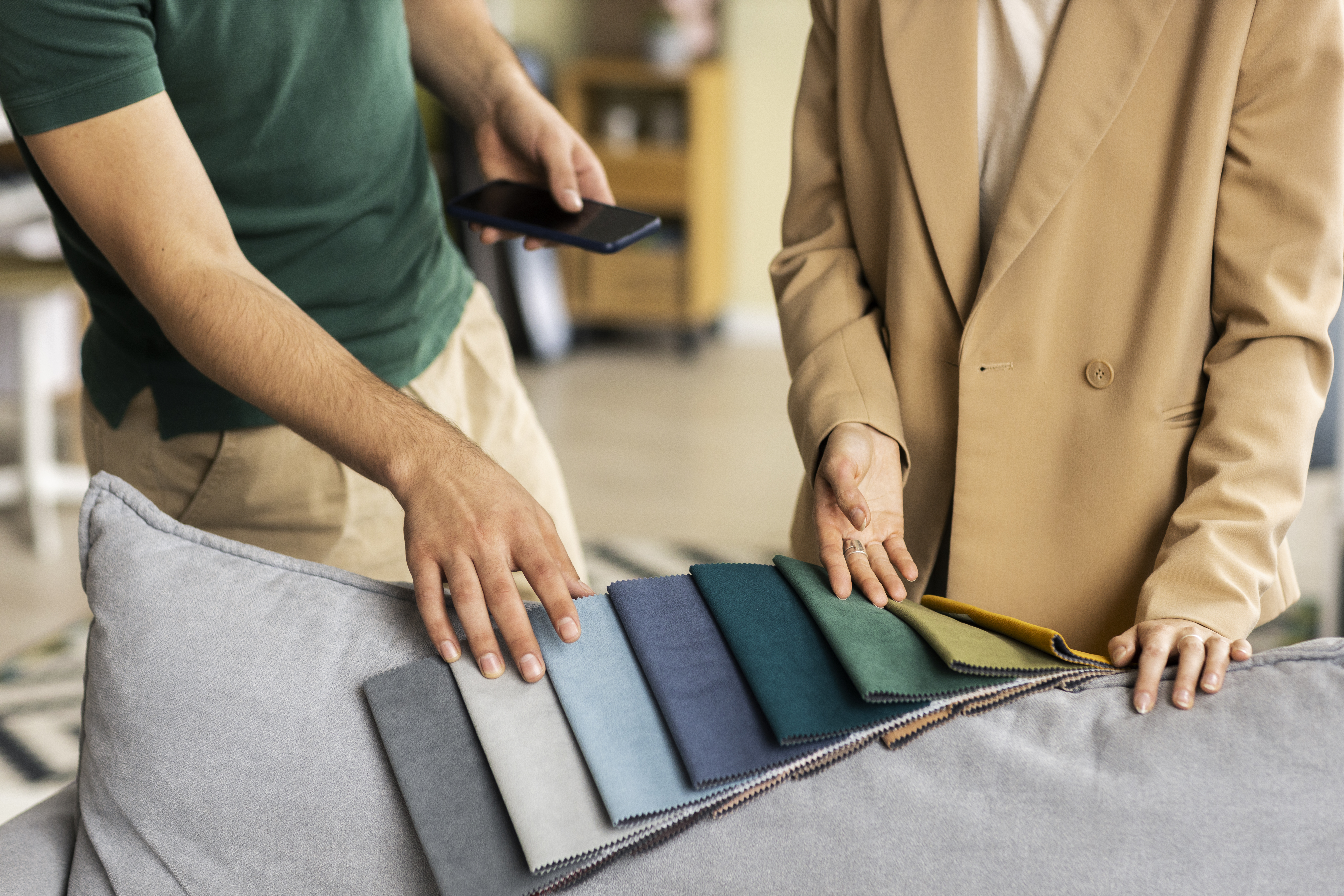 Fabric rolls and textile sourcing in Istanbul