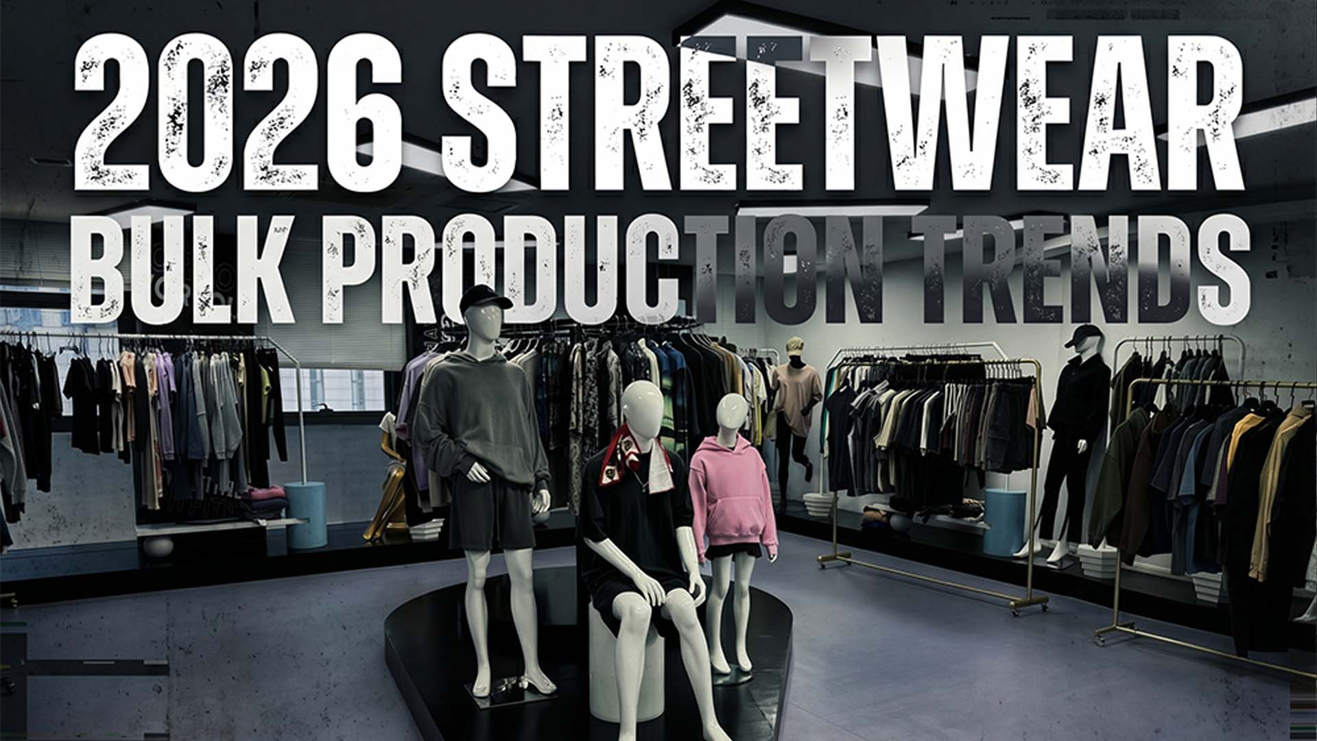 Streetwear hoodie production in Turkey